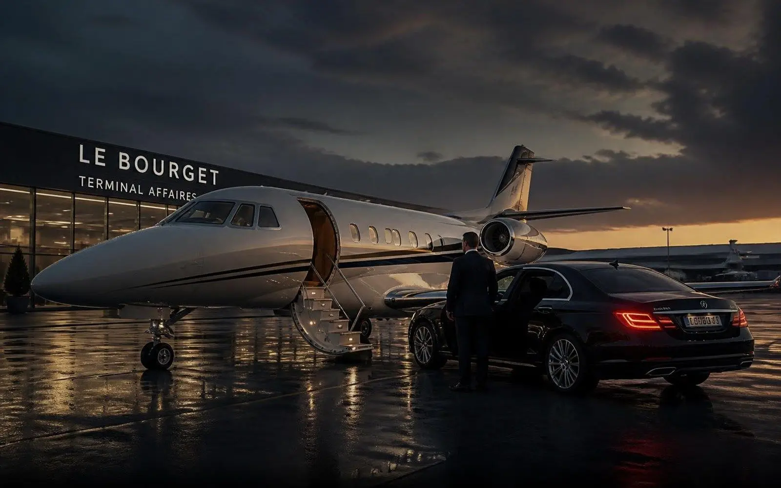 Comment organiser un transfert VIP depuis Paris-Le Bourget ?
