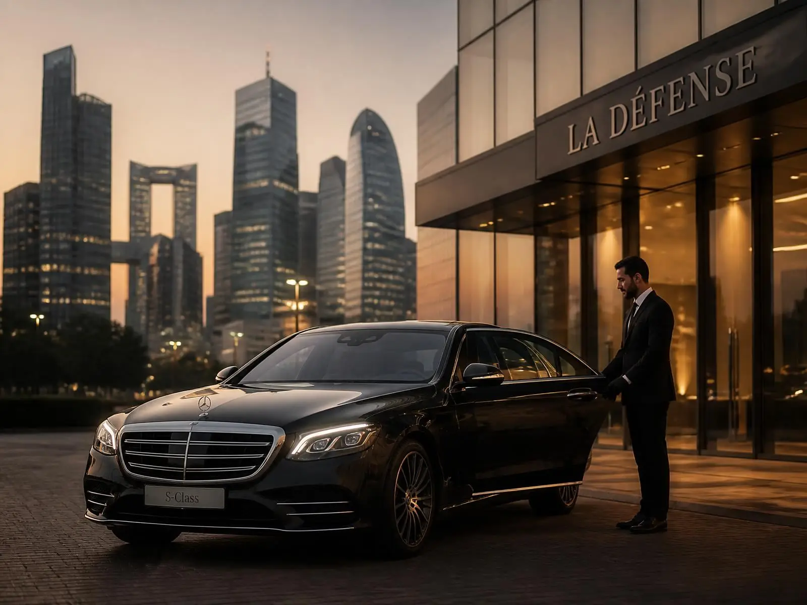 Chauffeur attitré TSPVIP au service d'un client sous contrat long terme