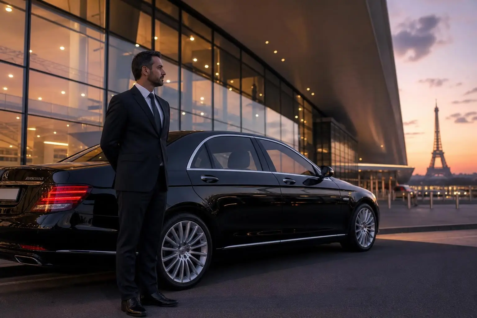 Service de chauffeur privé TSPVIP — transferts aéroport